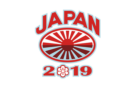 Japan 2019 Rugby Ball Retro