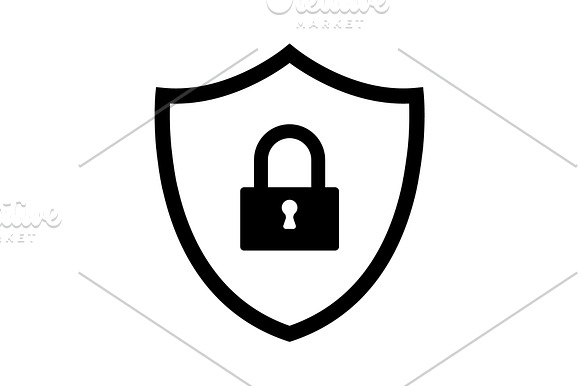 Shield Security Icon Vector