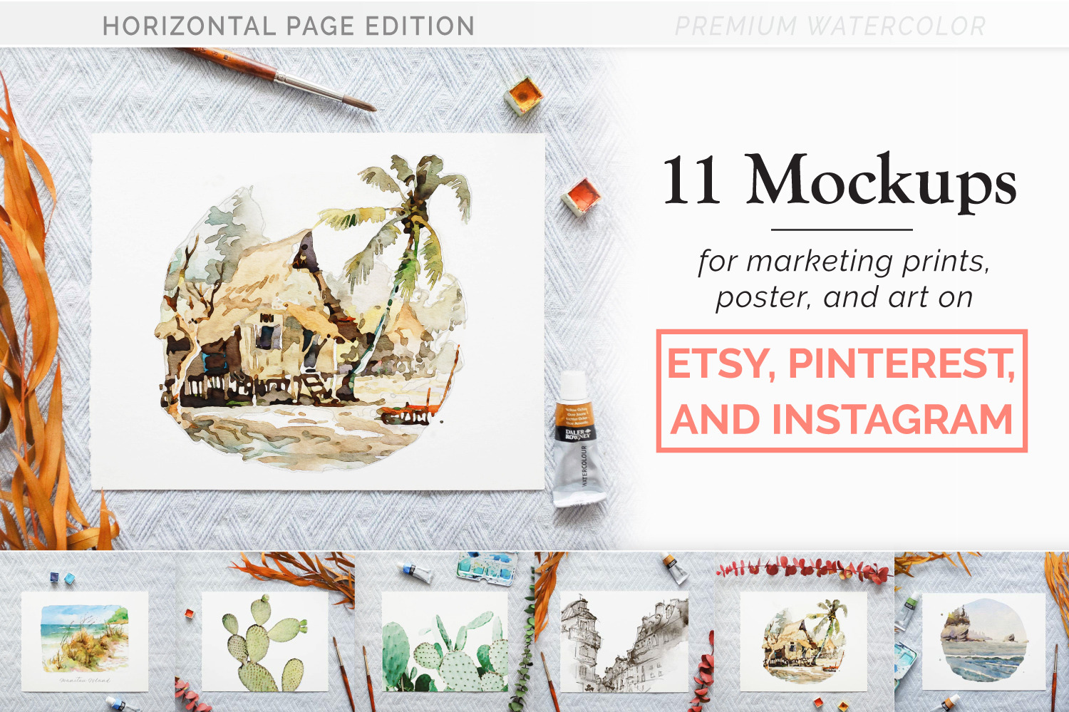 Download Print Mockups for Etsy & Instagram ~ Product Mockups ...