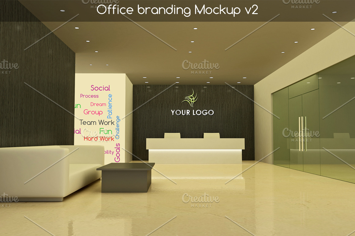 Download Office branding Mockup v2 ~ Branding Mockups ~ Creative Market