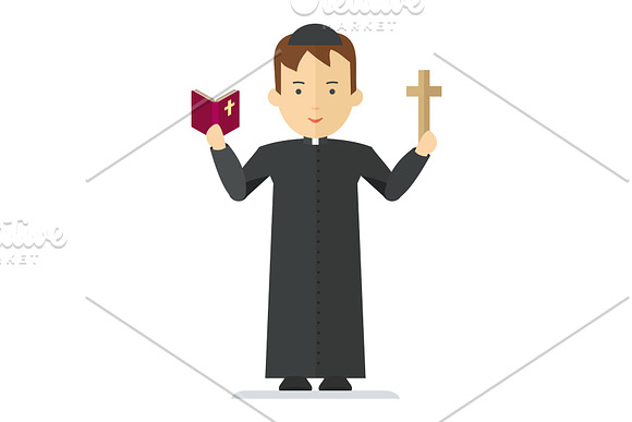 Catholic Priest Character