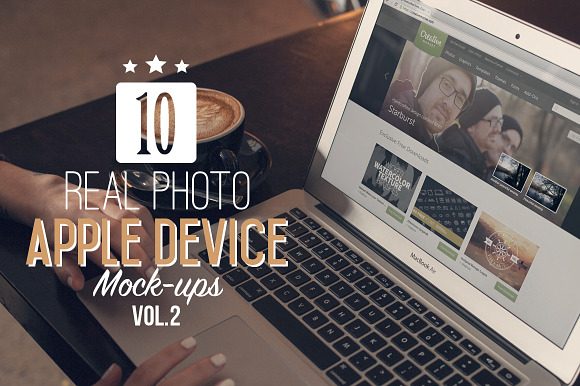 Download 10 Real Photo Apple Mock-Ups Vol.2