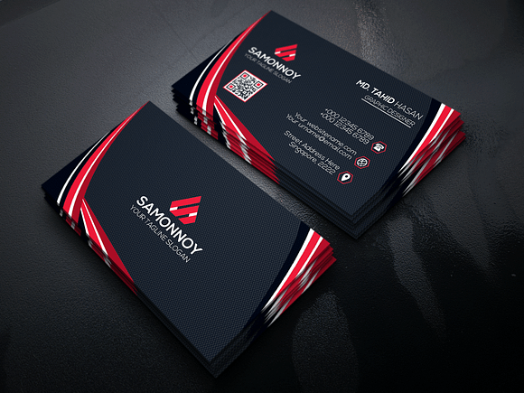 Business Cards in Business Card Templates - product preview 3