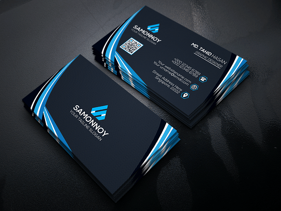 Business Cards in Business Card Templates - product preview 5