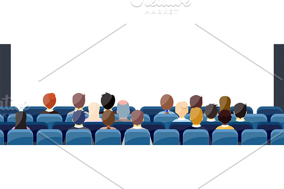 People Sit Cinema Hall