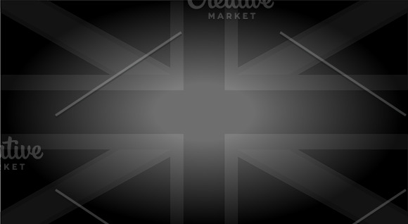 British Flag Faded Vector