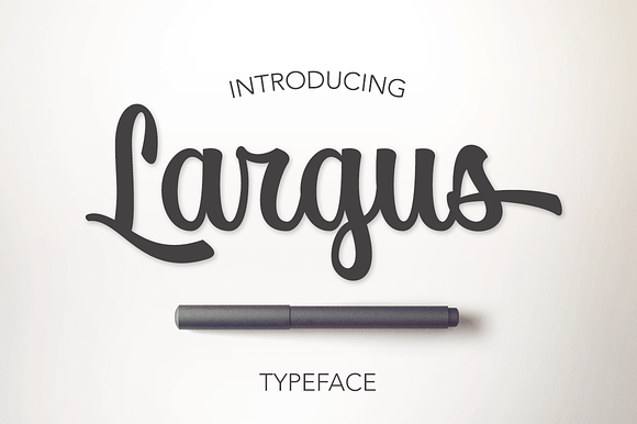 Largus Typeface
