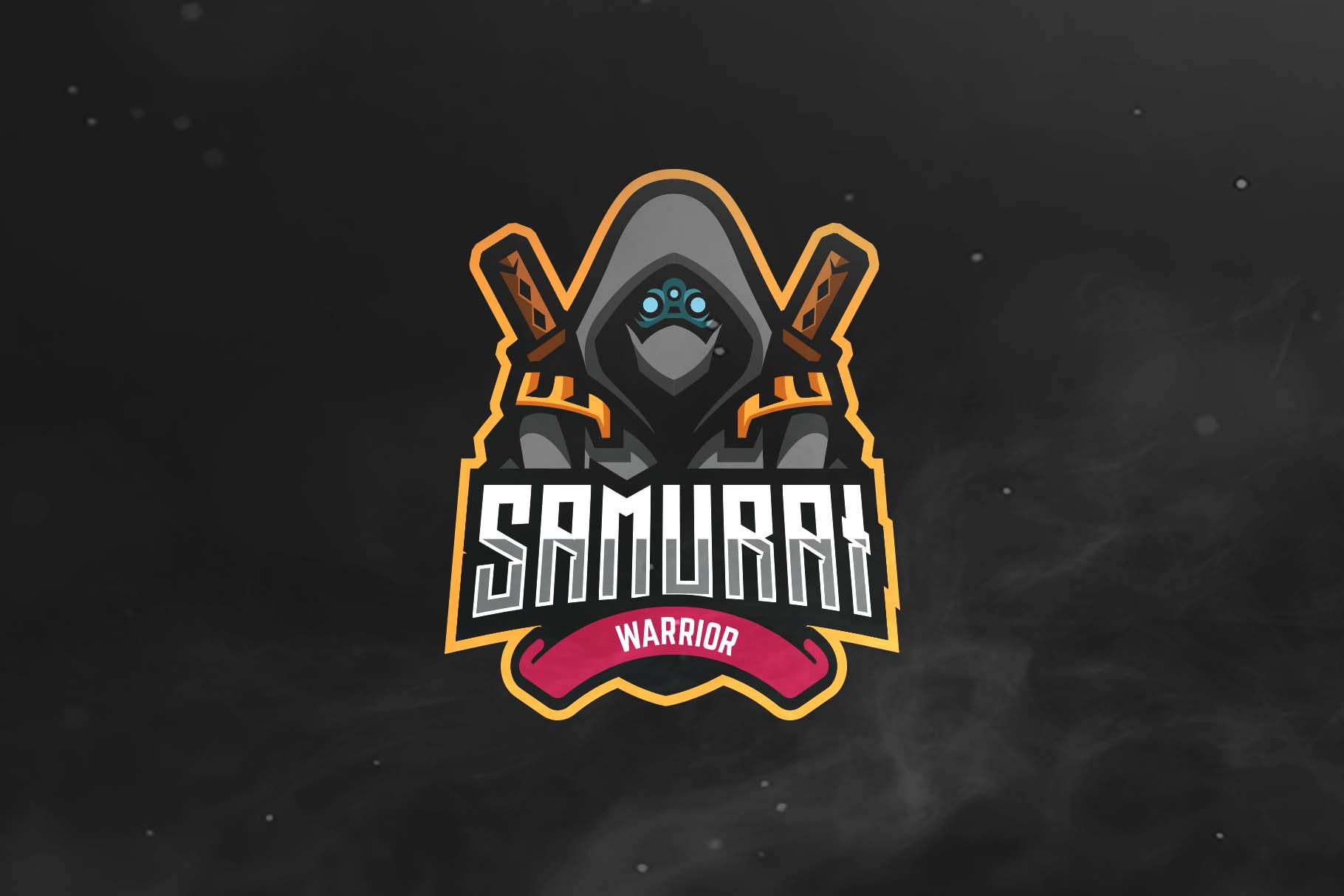 Samurai Sport and Esports Logo ~ Logo Templates ~ Creative ...