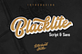 Download Blacklite - The Bold Script & Sans Script Font