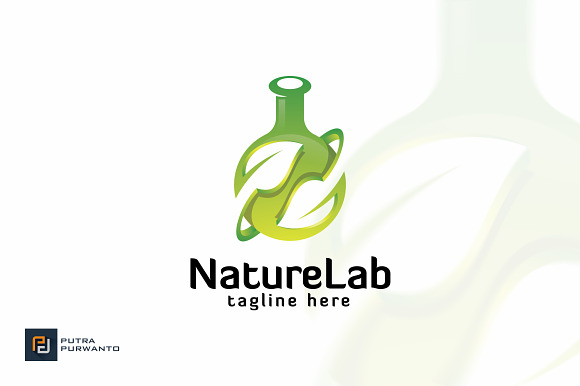 Nature Lab Logo Template