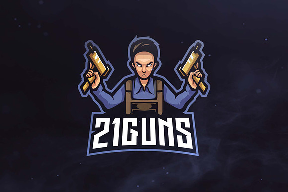 21 Gun Sport And Esports Logo