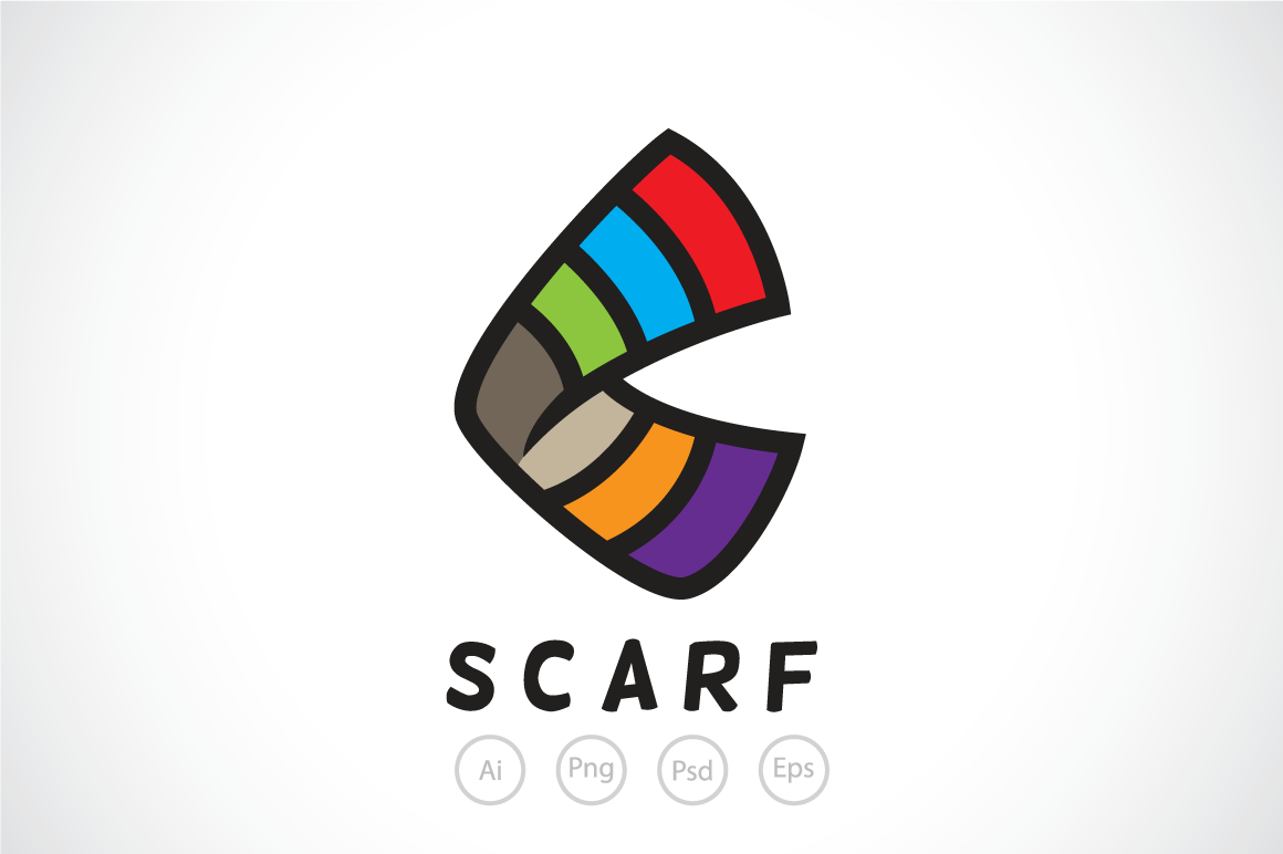 Scarf Logo Template ~ Logo Templates ~ Creative Market