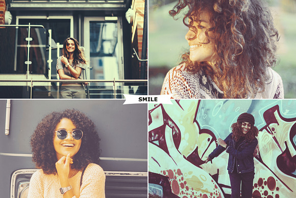 Smile Photoshop Actions