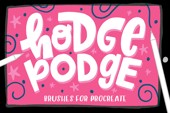 Hodge Podge Brushes For Procreate
