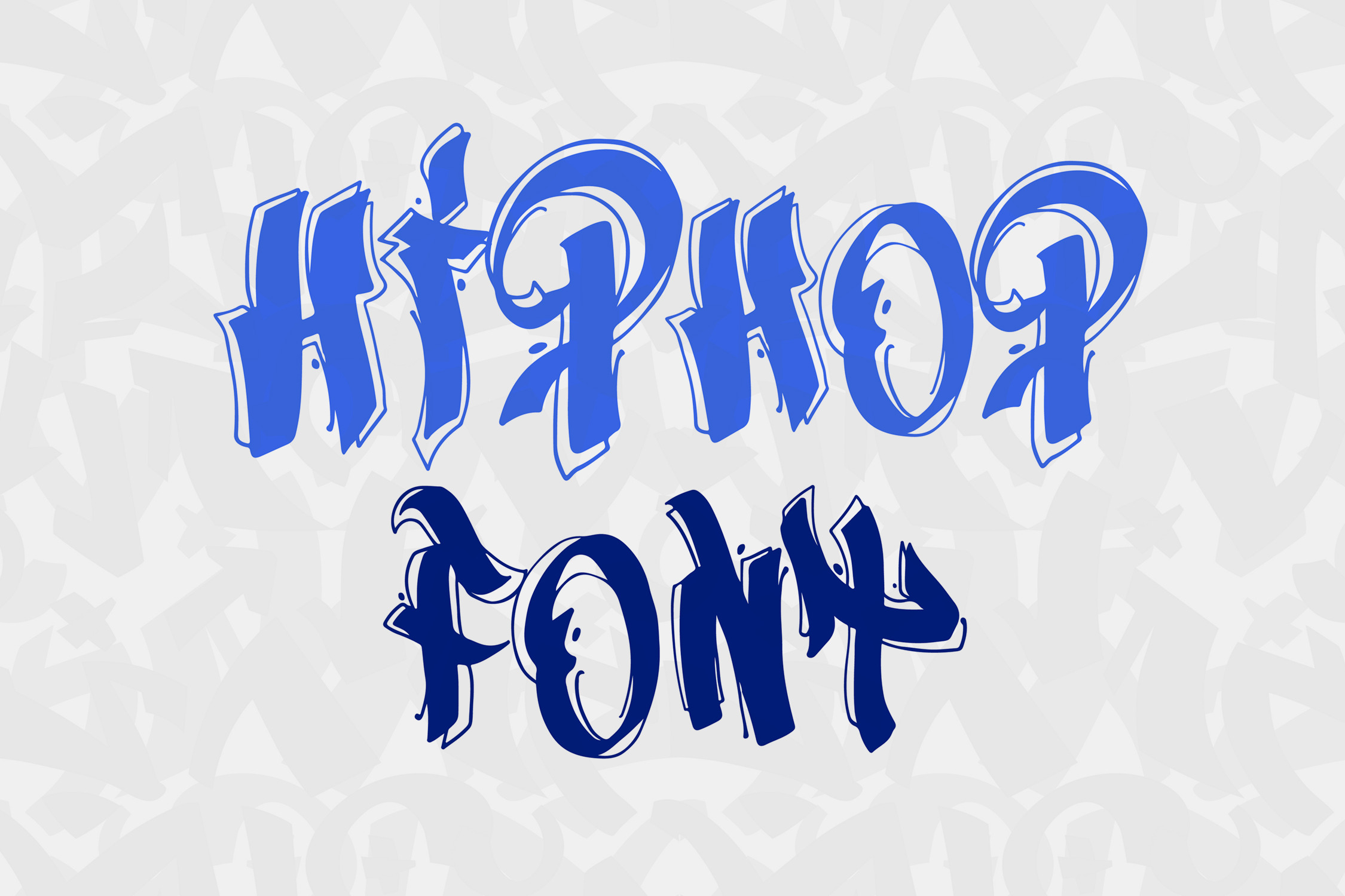New York Hip Hop Graffiti Font Script Fonts Creative