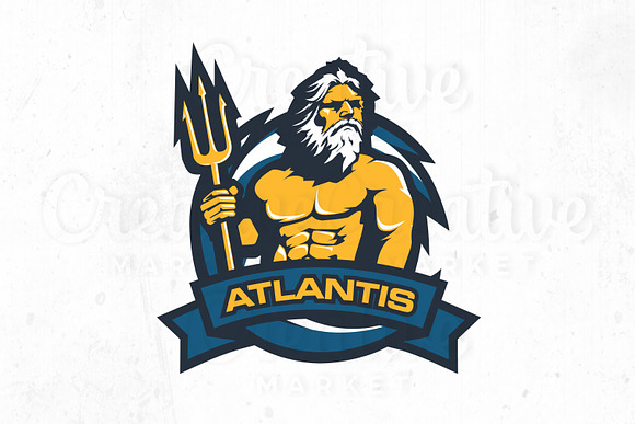 Lord Atlantis logo templete in Logo Templates