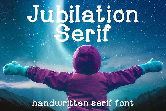 Jubilation Serif Handwritten Font
