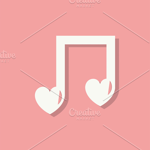 Love Song Valentines Day Icon