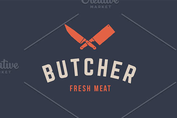 Logo For Butchery Meat