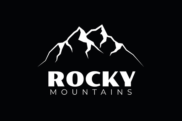 Rocky Mountains Logo Template