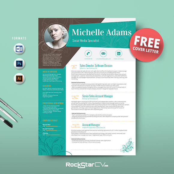 resume template free cover letter resume templates on