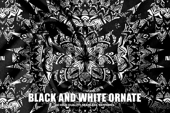 Black And White Ornate