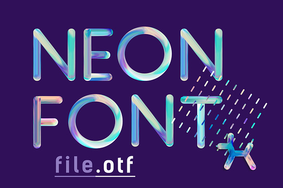 NEON FONT File.otf