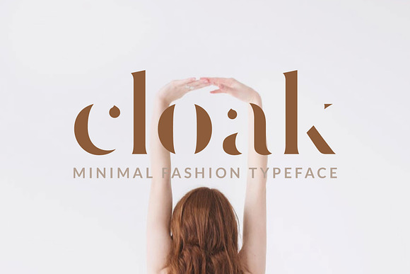 Cloak Minimal Fashion Font
