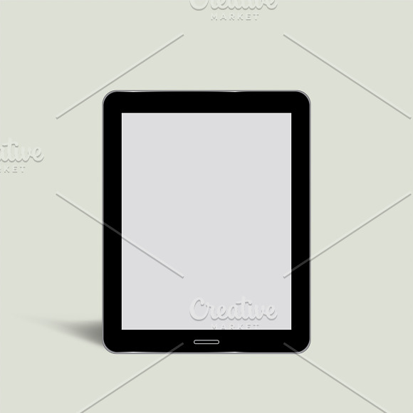 Vector Of Digital Tablet