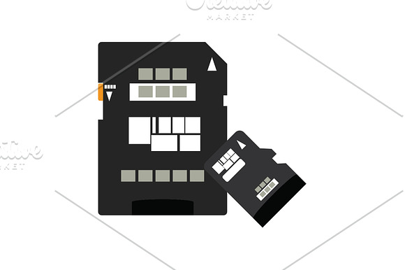 SD Card Icon Memory Card Micro SD