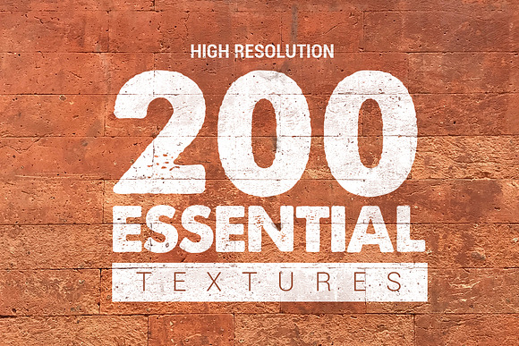 200 Essential Textures Bundle