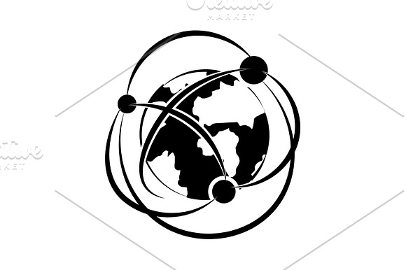 Network Icon Globalization Icon
