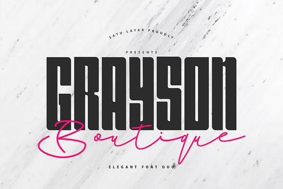 Grayson Boutique Font Duo