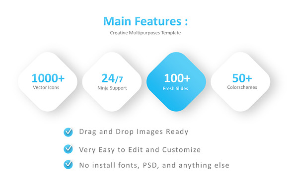 Discount, Clean Modern Powerpoint in Presentation Templates - product preview 1