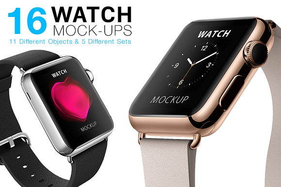Download Apple Watch Mockups