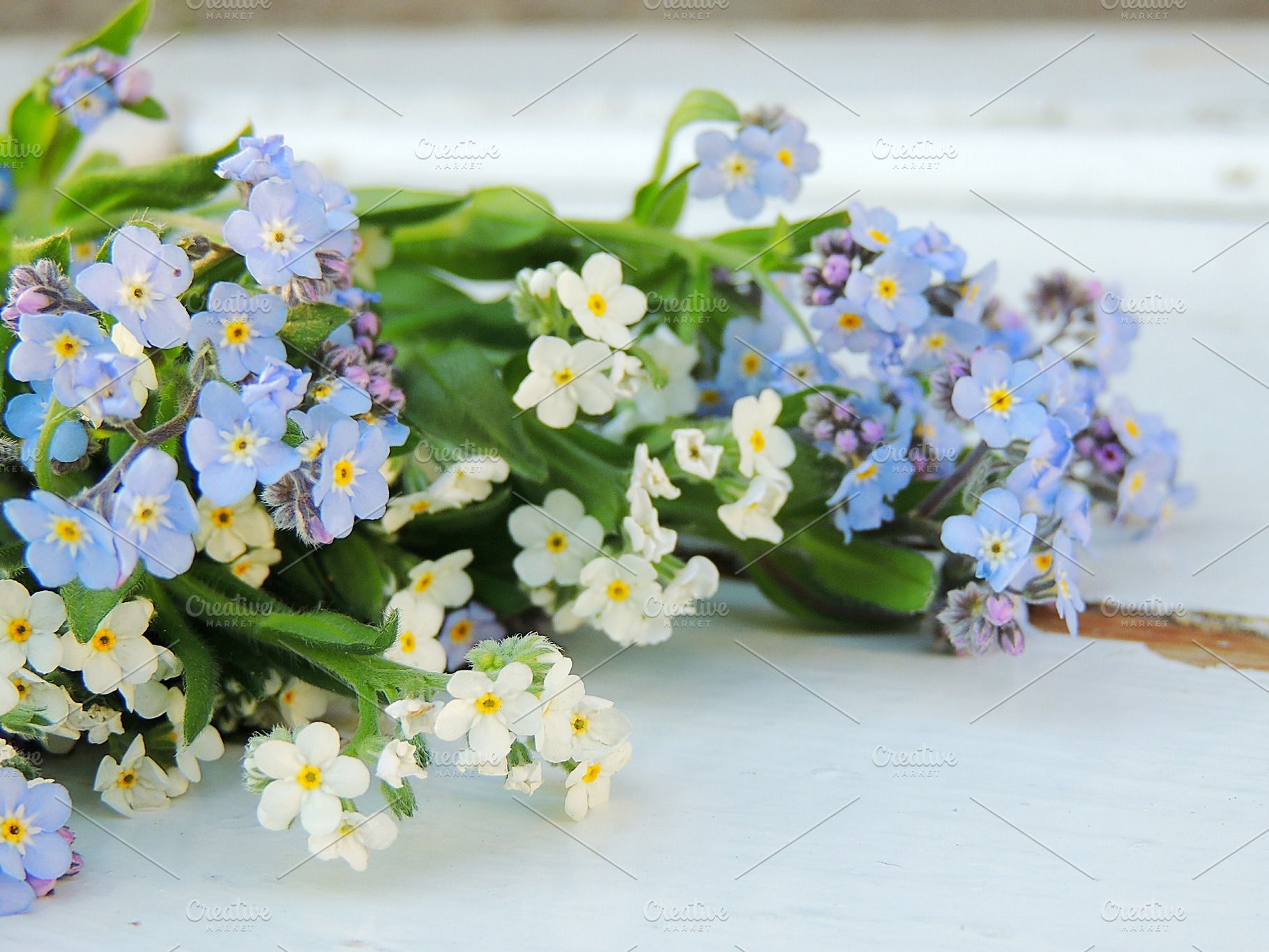Forget Me Not Bouquets