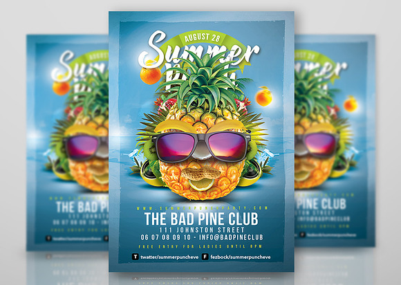 Fun Summer Party Flyer