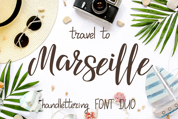 Travel To Marseille Font DUO