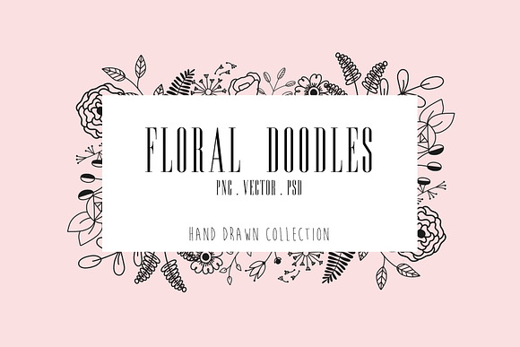 50 Floral Doodles