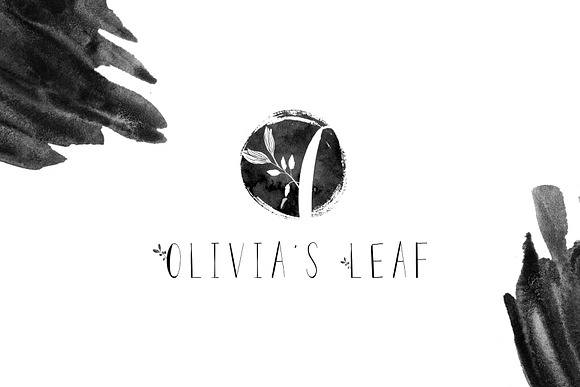 Olivia&#039;s Leaf Hand Drawn Quirky Font in Display Fonts