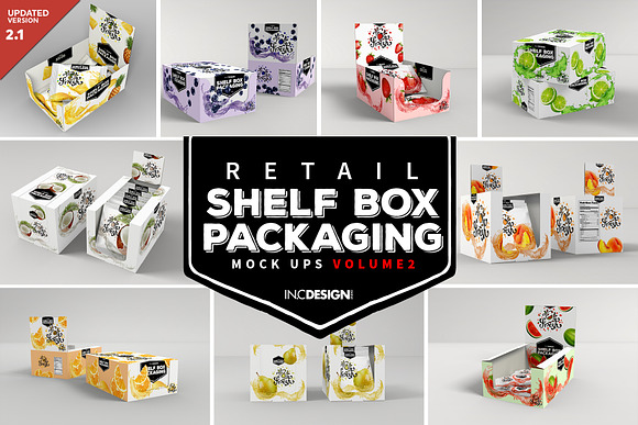 Download Retail Shelf Box Packaging MockUps2