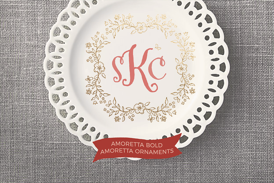 Amoretta Ornaments in Symbol Fonts - product preview 6