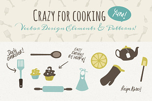 Vector Design Elements for the Cook
