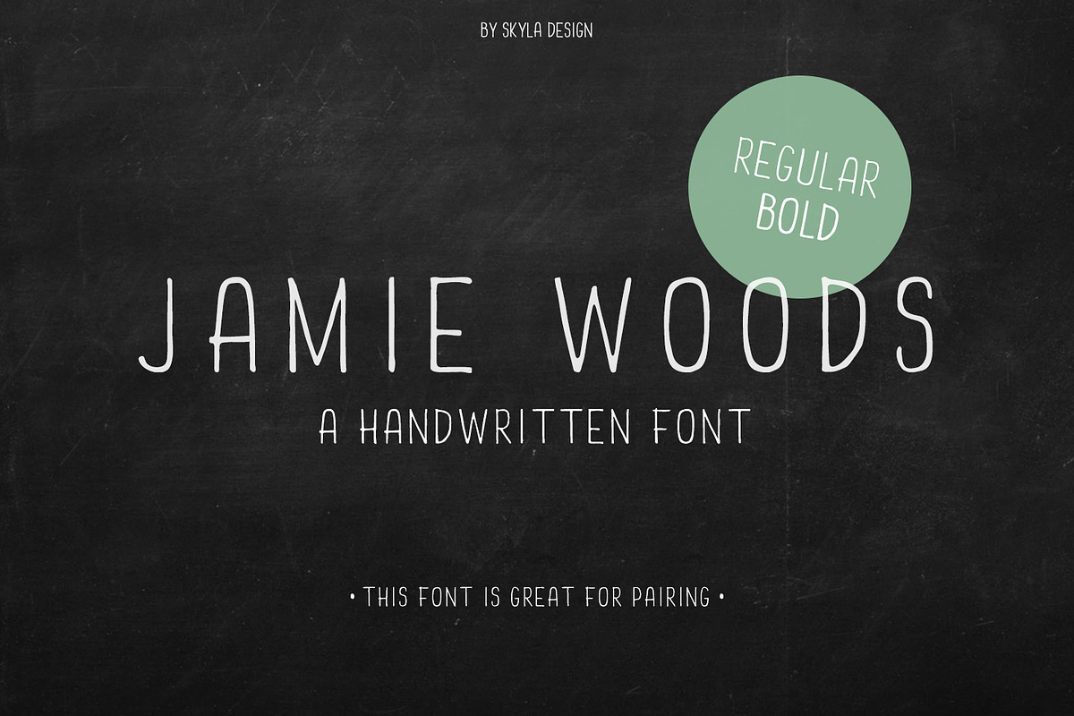 Handwritten Font bundle in Hand-lettered Fonts - product preview 3