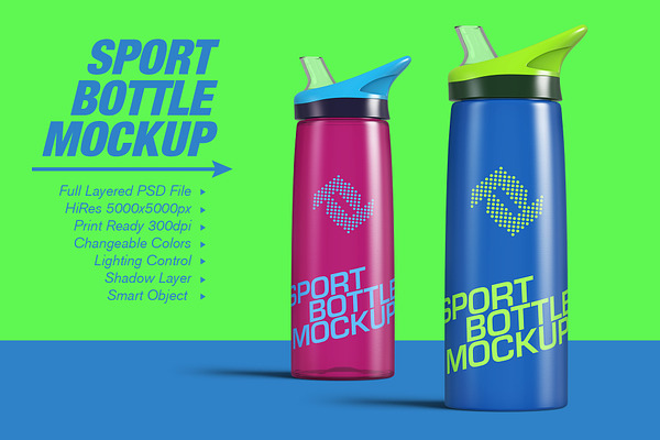 Download Sport Water Bottle Mockup PSD Template - Free 751616+ PSD ...