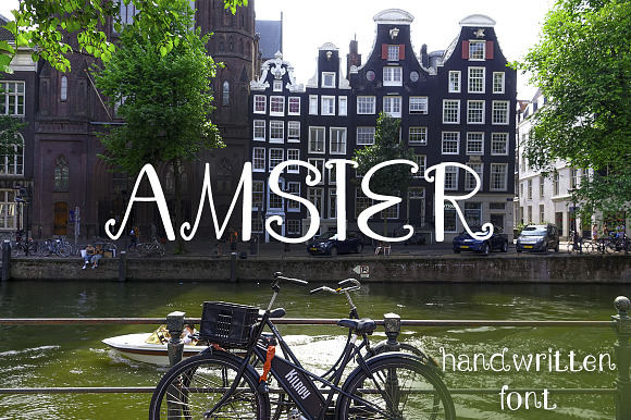 Font "Amster" in Fonts