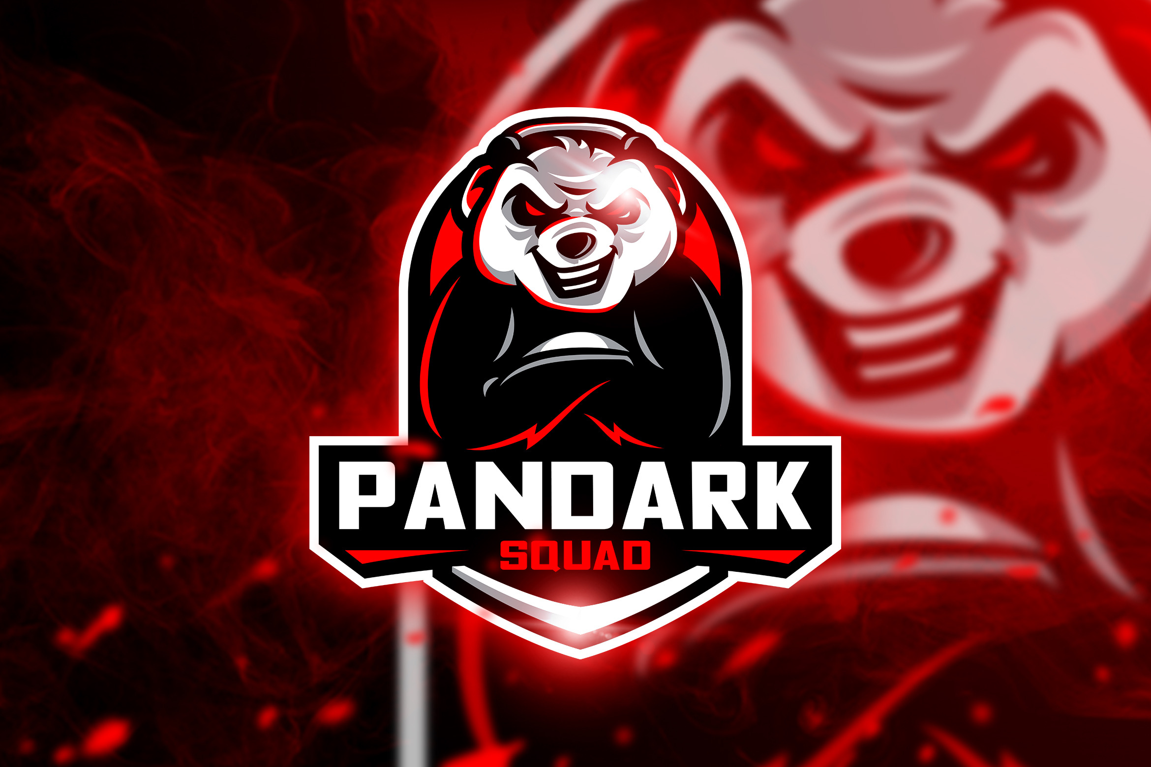 Pandark - Mascot & Esport Logo ~ Logo Templates ~ Creative ...