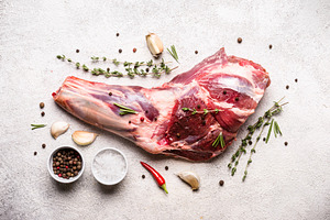 Image result for raw lamb shank