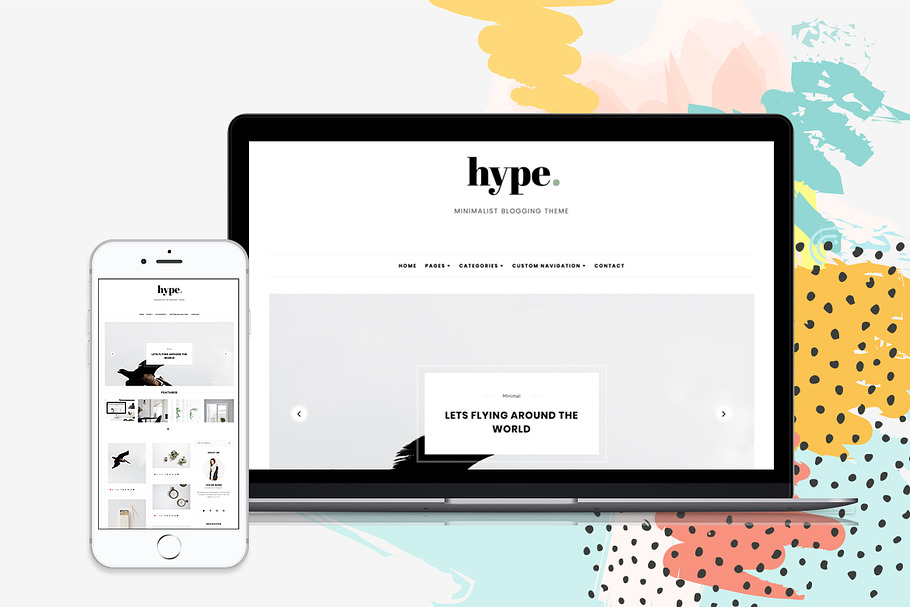 Hype Tumblr Themes in Tumblr Themes - product preview 2