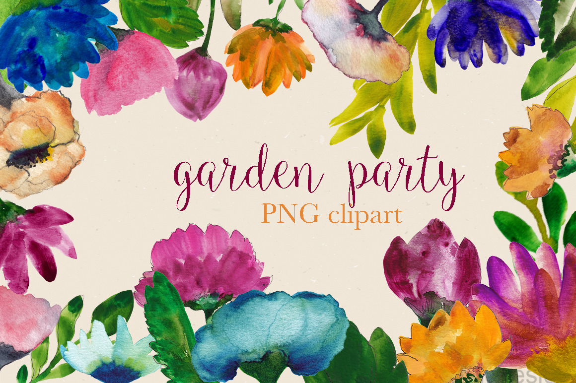 free clip art garden party - photo #38